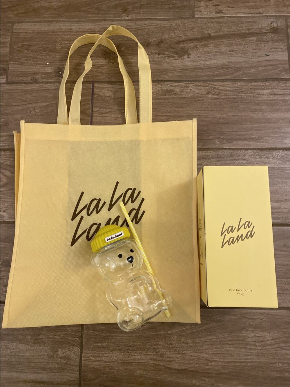 La La Land Kind Cafe Bear Cup (New in Box)
